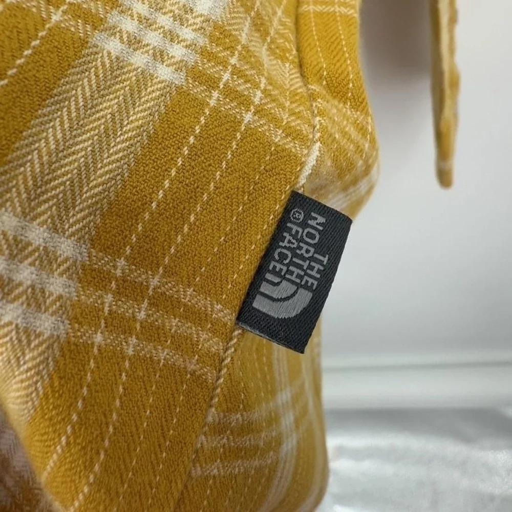 North Face Shirt Womens Sz S Plaid Boyfriend Arrowwood‎ L/S Relaxed Grunge Gorp